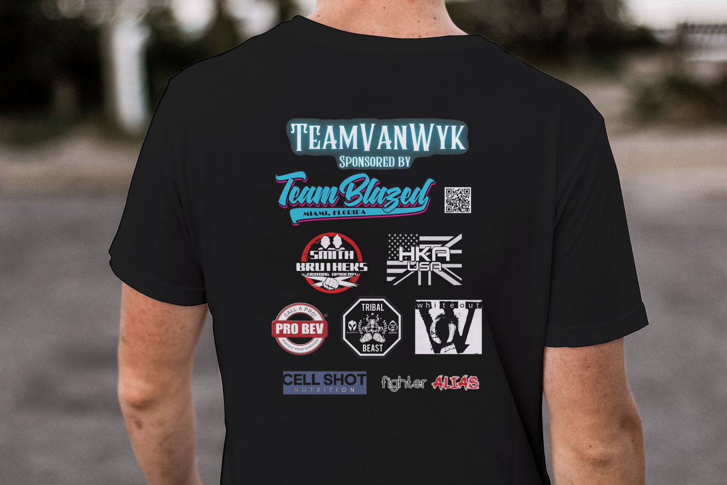 Crystal Van Wyk Fight Shirt