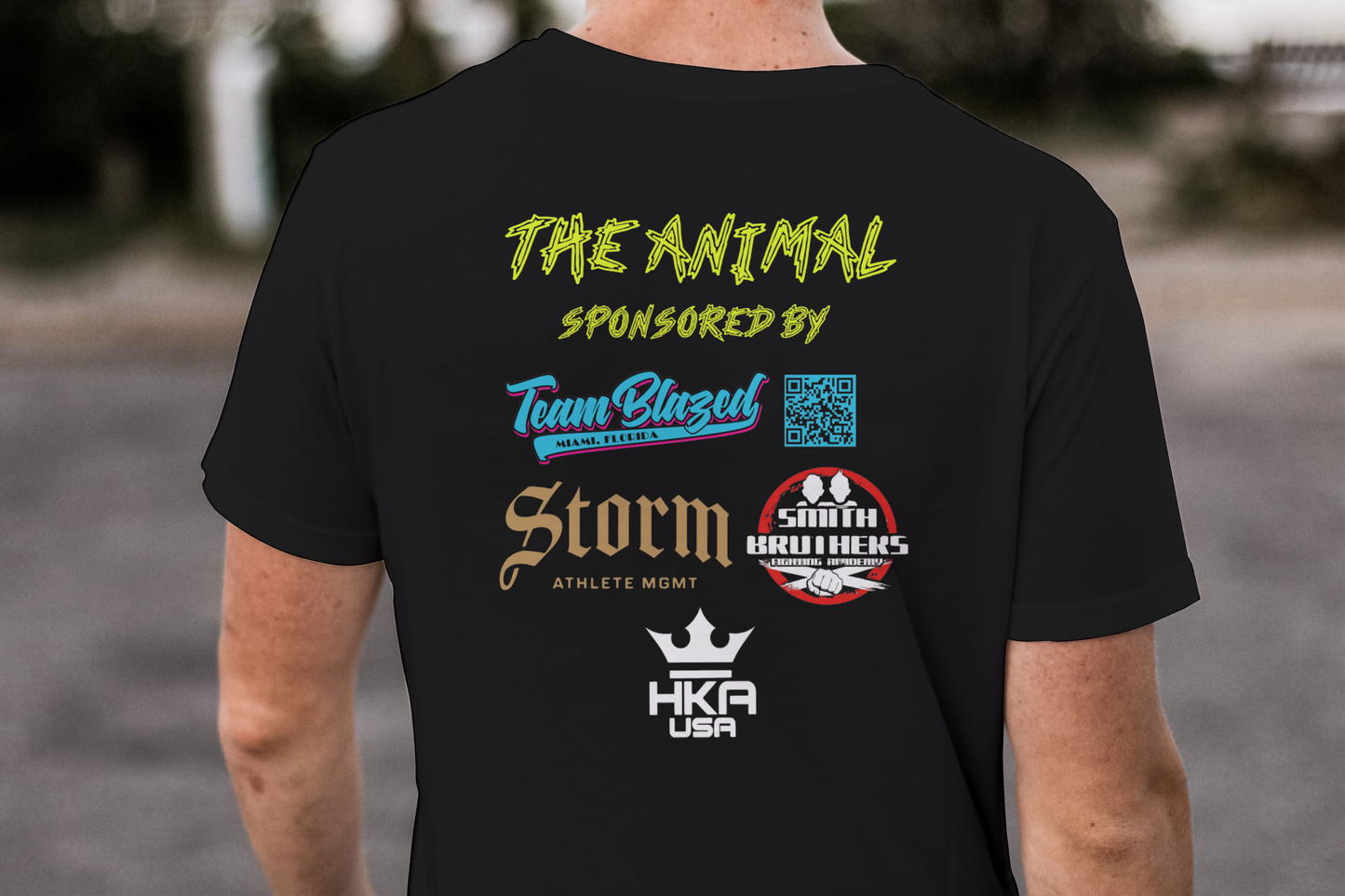 Rodney “The Animal” Hinton June 2025 Fight Shirt