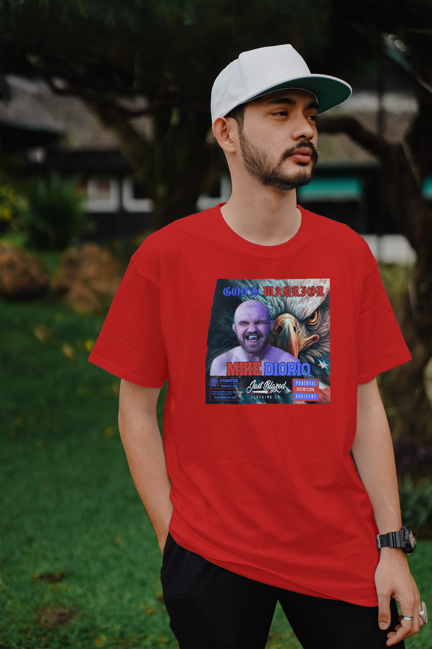 Mike DiOrio “Gods Warrior” Fight Shirt