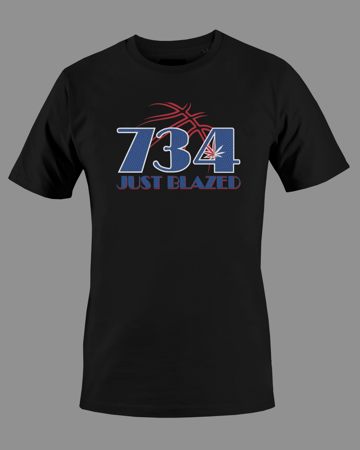 734 Just Blazed Area Code Shirt