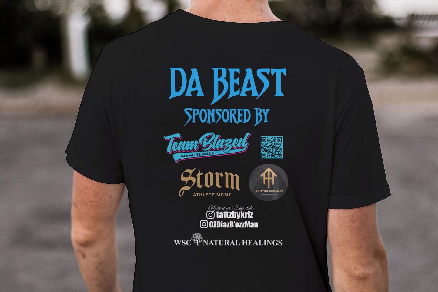 Brett “DaBeast” Fields Offical #BKFCABQ Walkout Shirt.