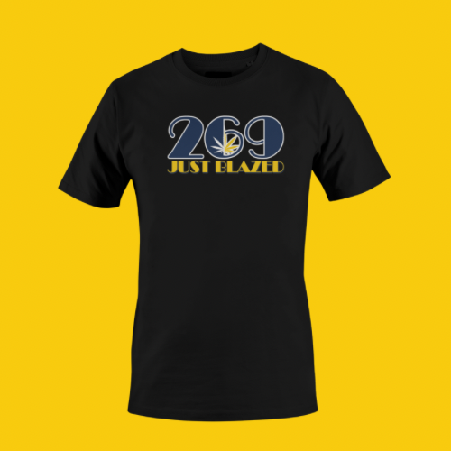 269 Just Blazed Area Code Shirt