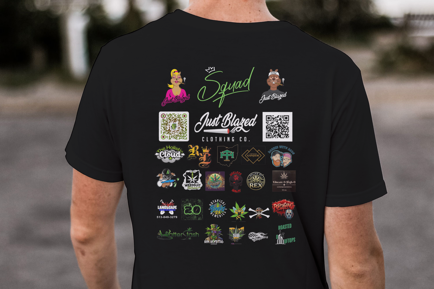 Weedsaurus Rex X Just Blazed Squad Shirt