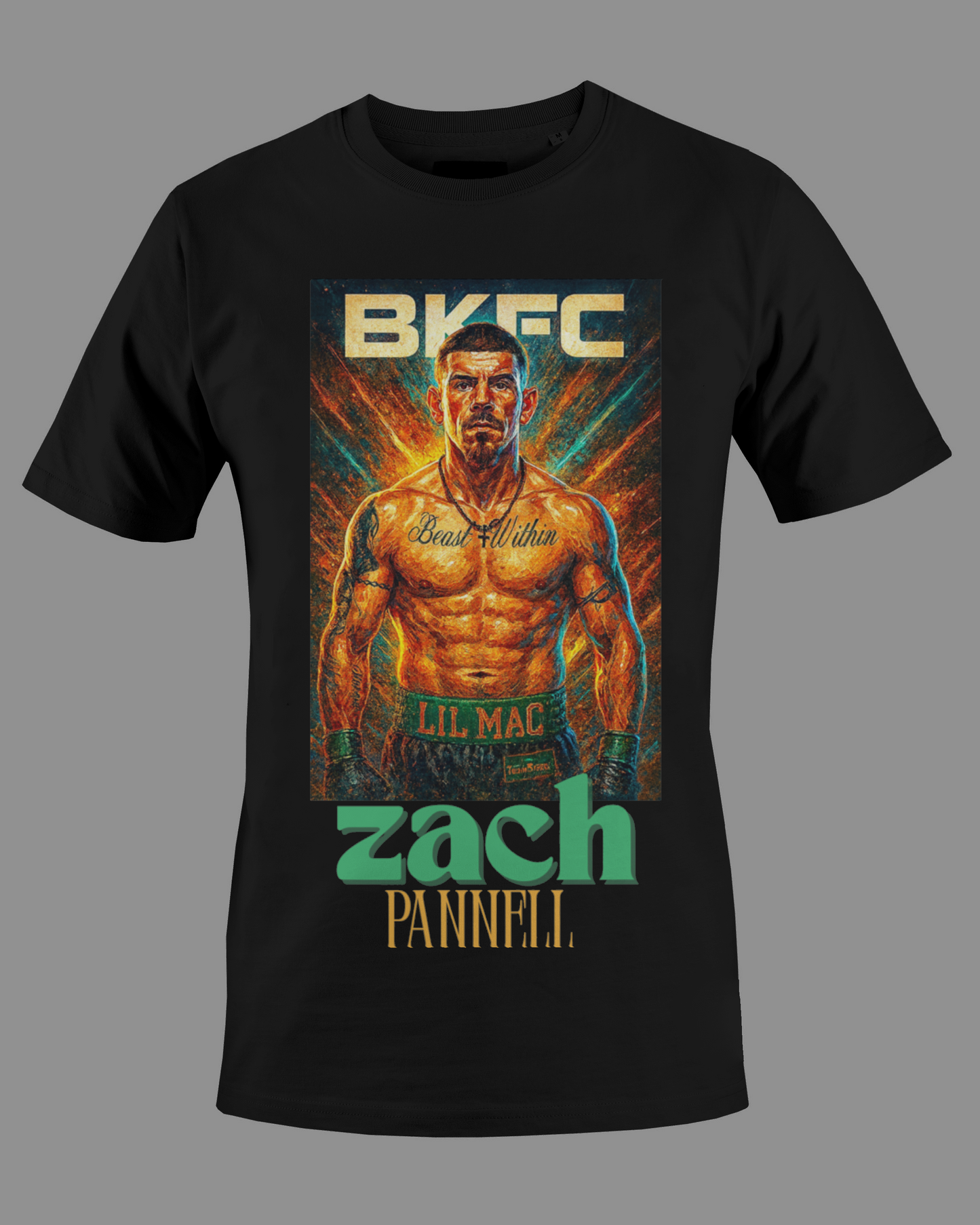 Zach Pannell REBORN Fight Shirt.