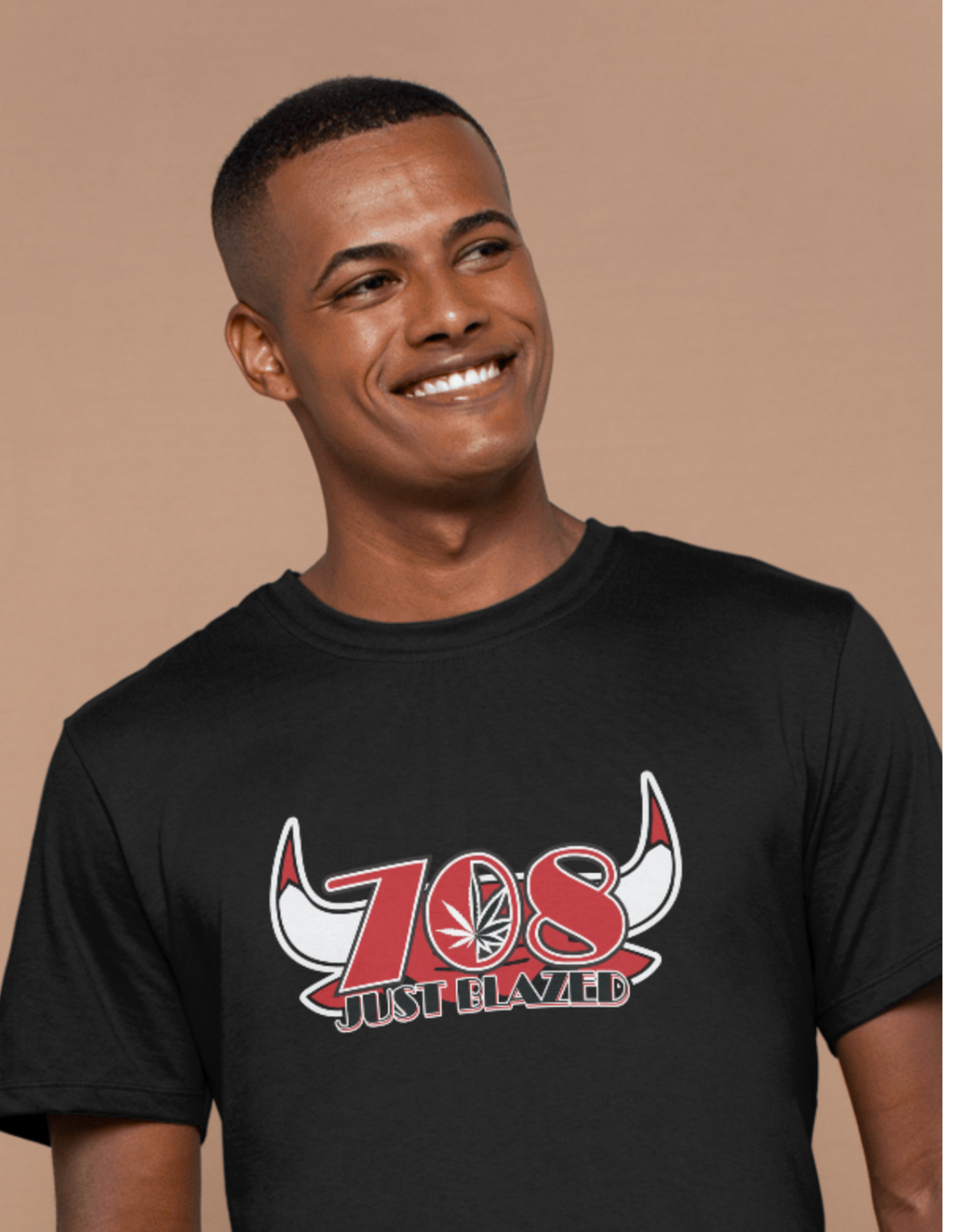 708 Just Blazed Area Code Shirt