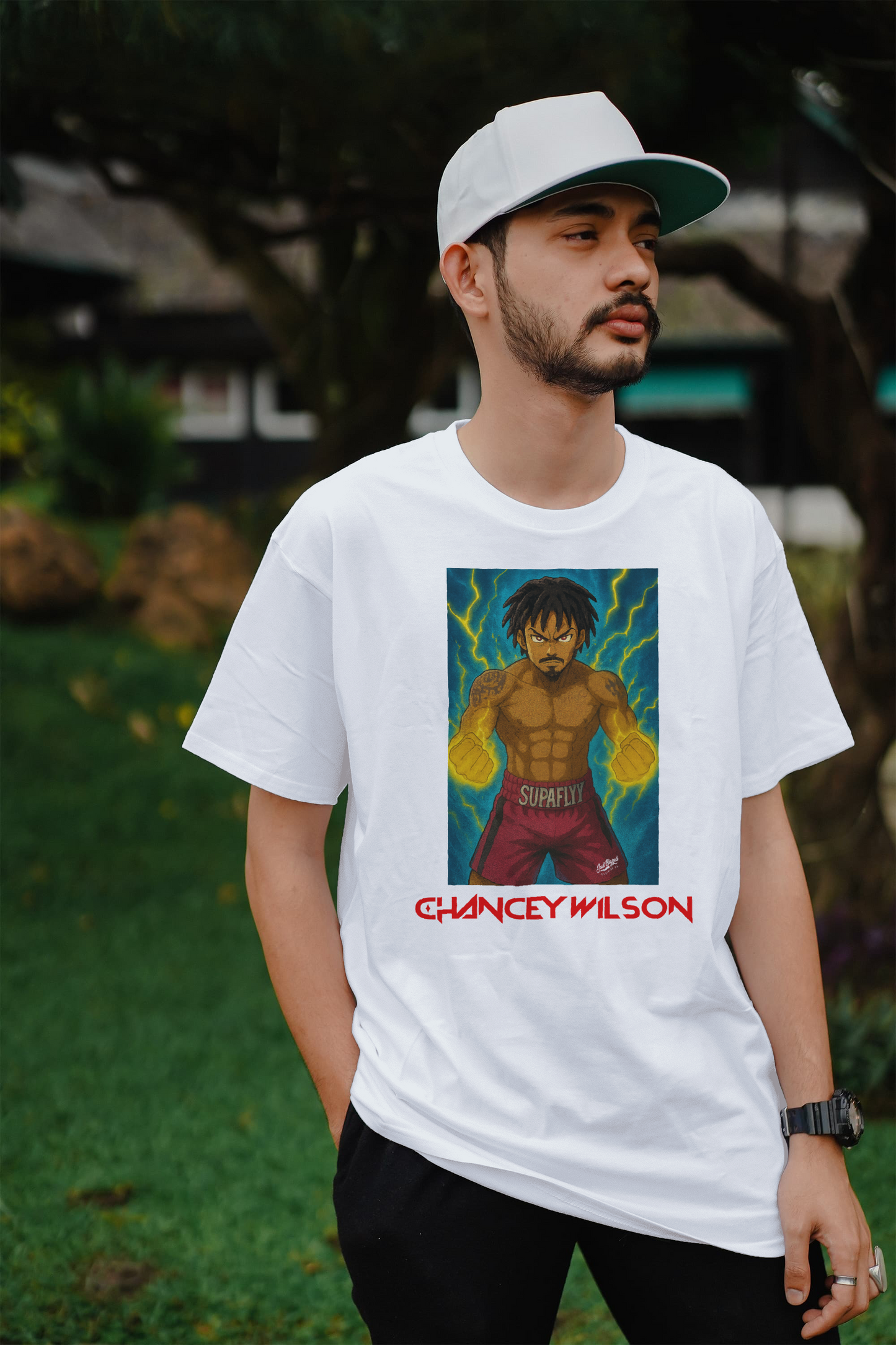 Chancey Wilson Fight Shirt Powered By Just Blazed.
