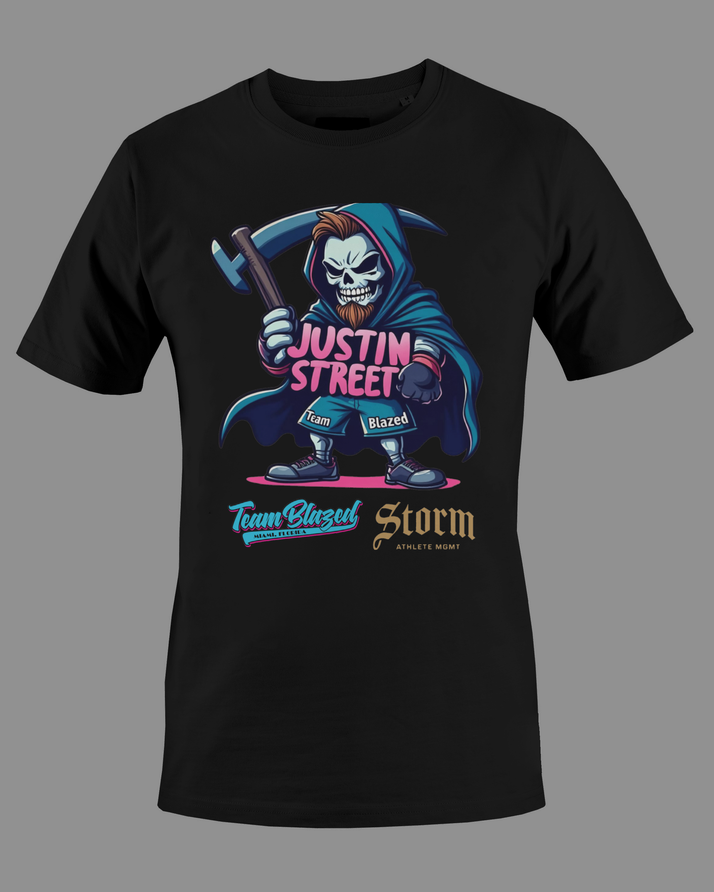 Justin “The Reaper” Street 2025 Fight Shirt
