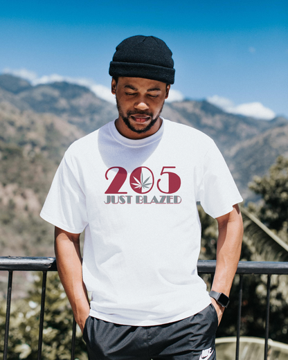 205 Just Blazed Bama Area Code Shirt