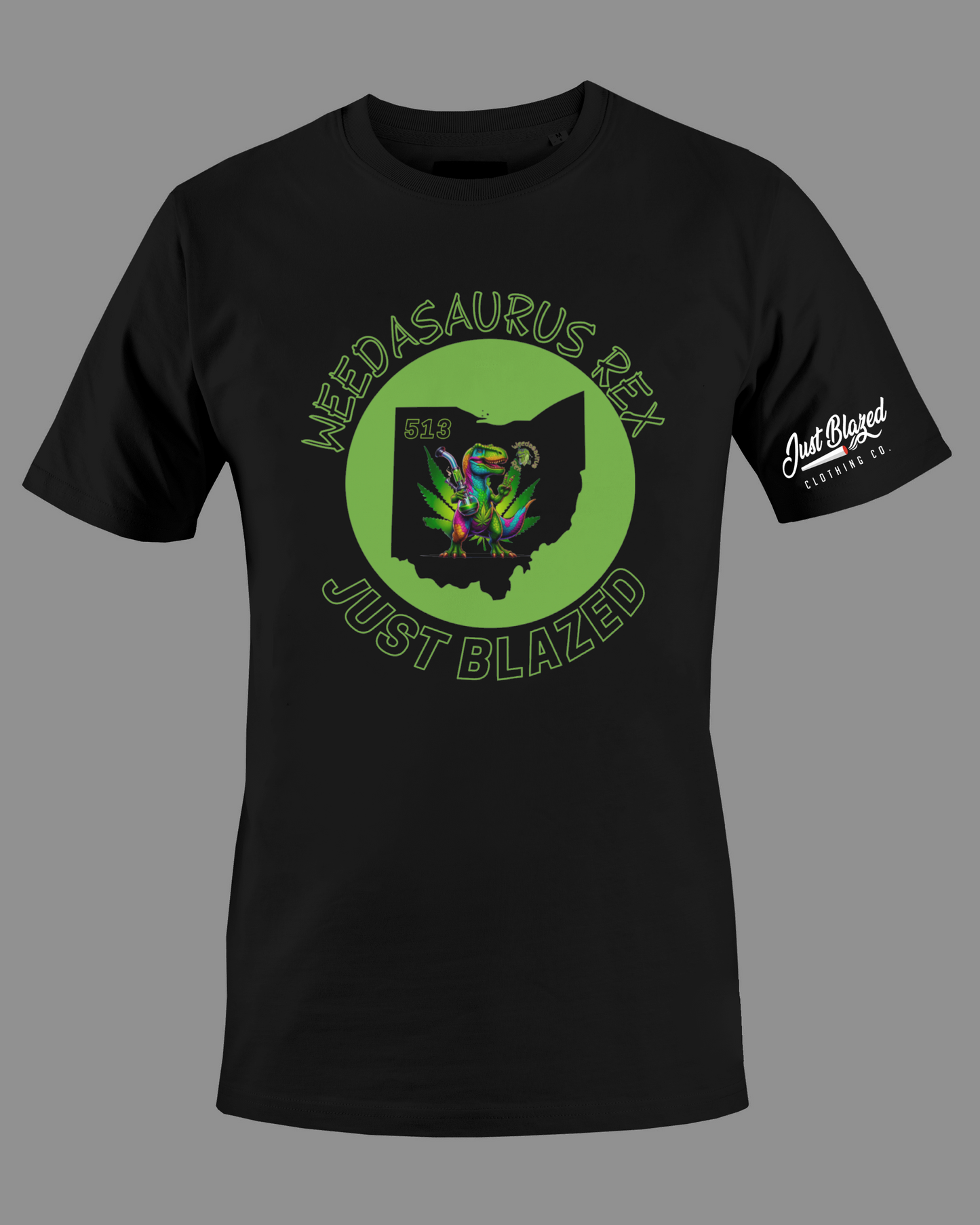 Weedsaurus Rex X Just Blazed Squad Shirt