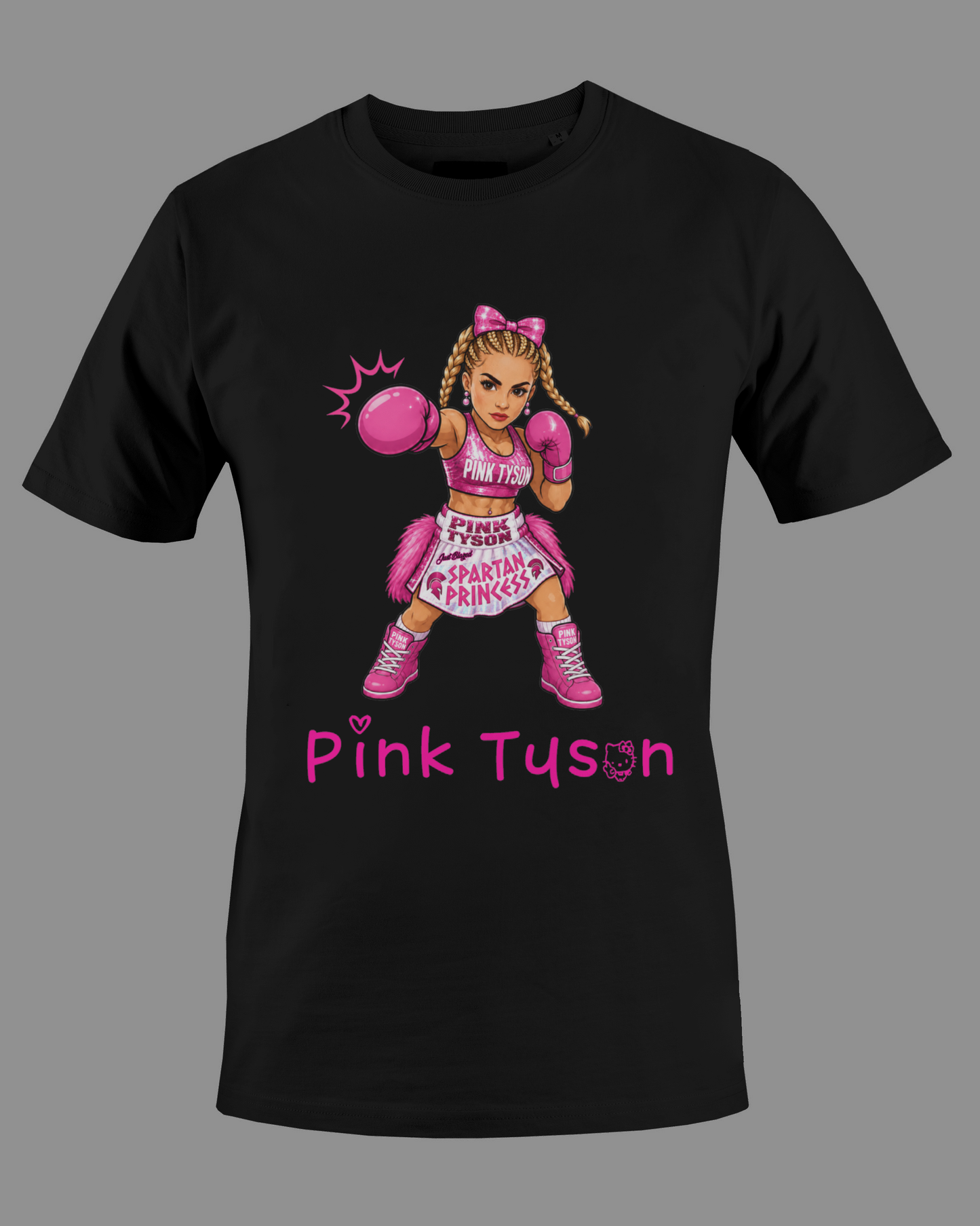 Pink Tyson X Just Blazed Fight Shirt