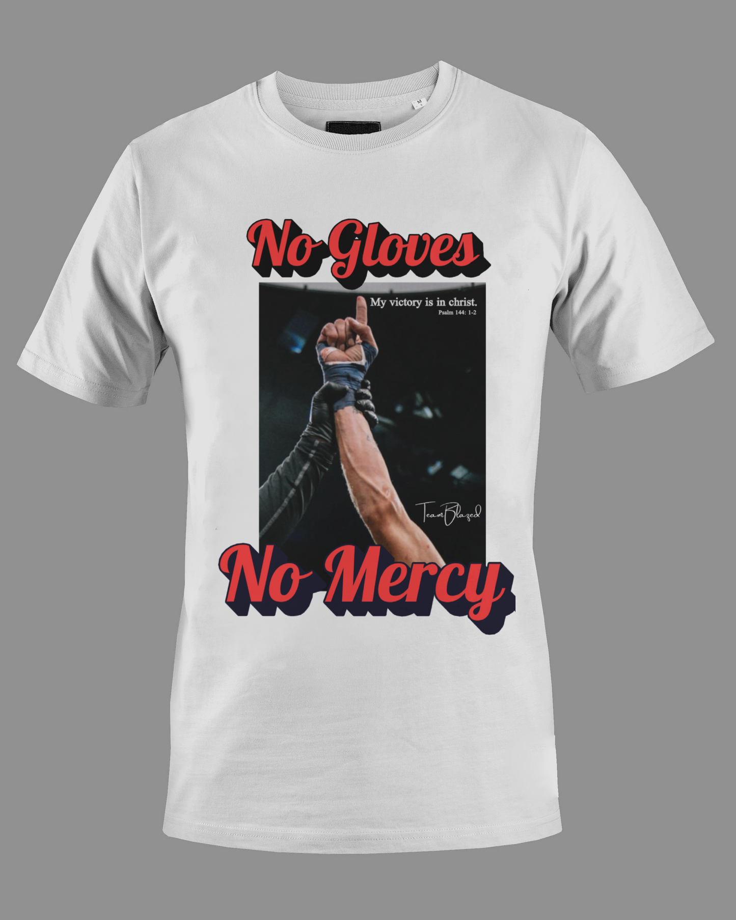 Slick Rick “No Gloves, No Mercy” Fight Shirt