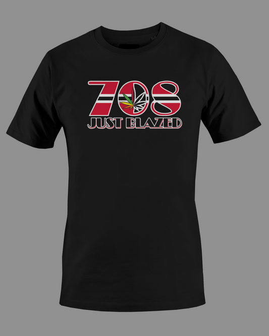 708 Just Blazed Area Code Shirt