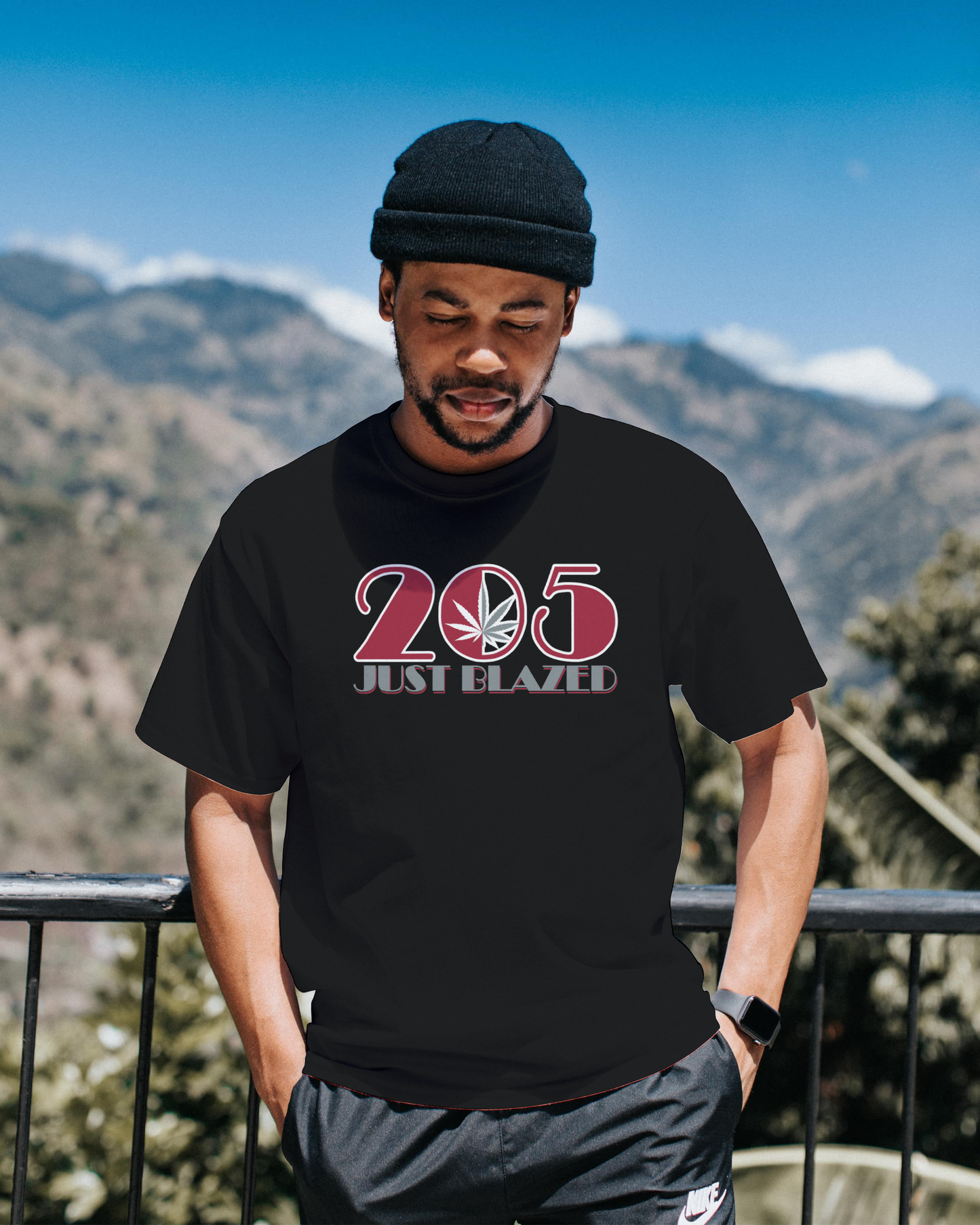 205 Just Blazed Bama Area Code Shirt
