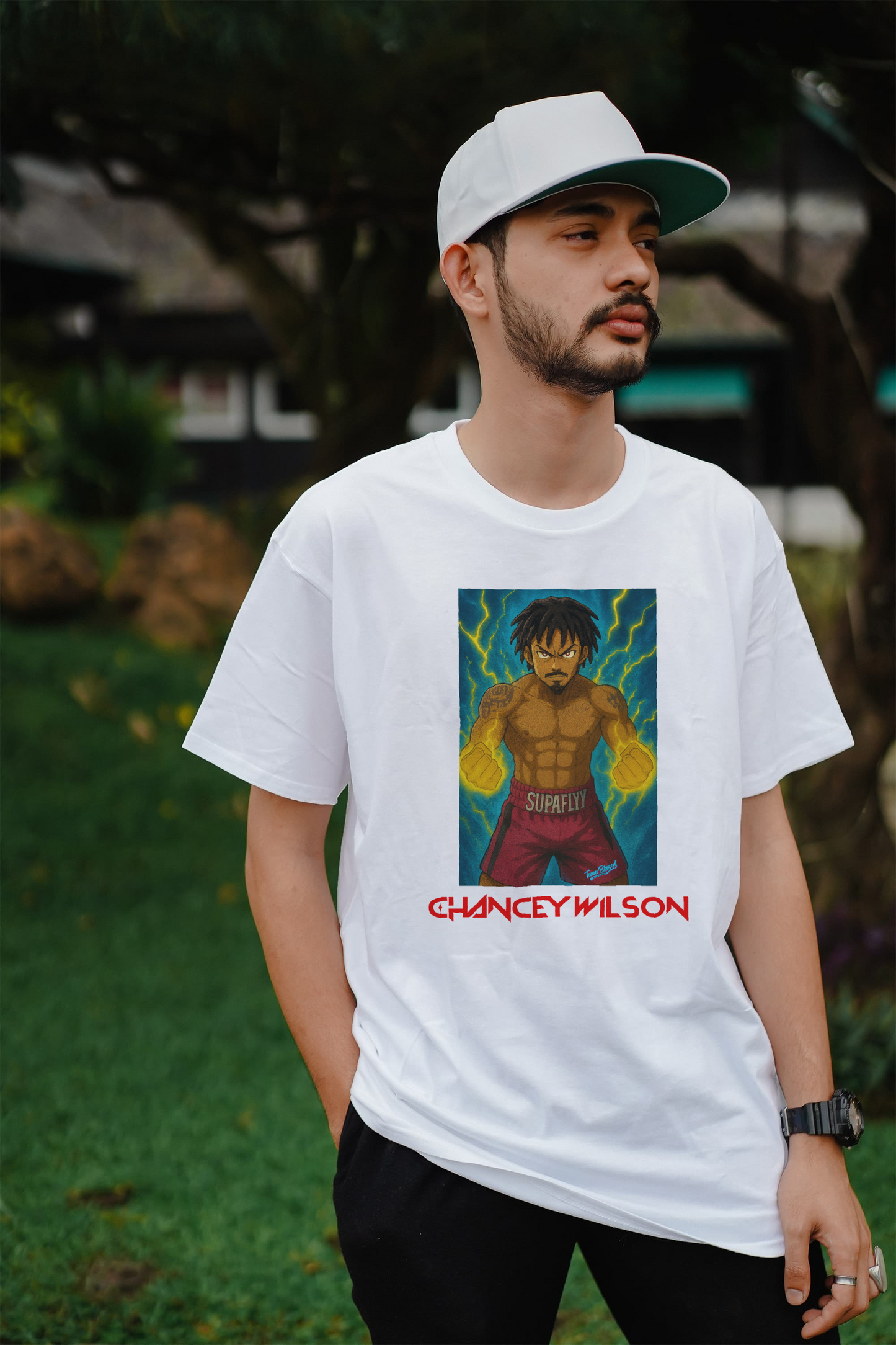 Chancey Wilson Fight Shirt Powered By Just Blazed.