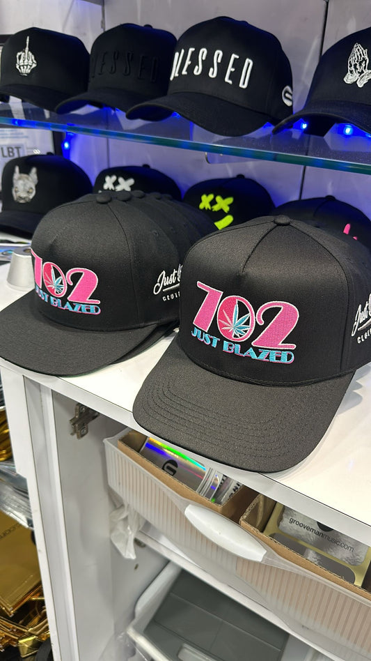 702 Just Blazed Hat with side Just Blazed Logo