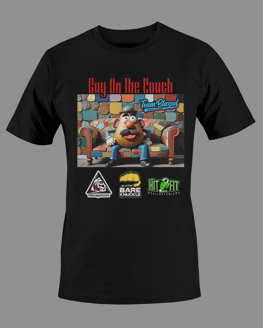 Guy On The Couch Fight Shirt Featuring Mr. Potato Head