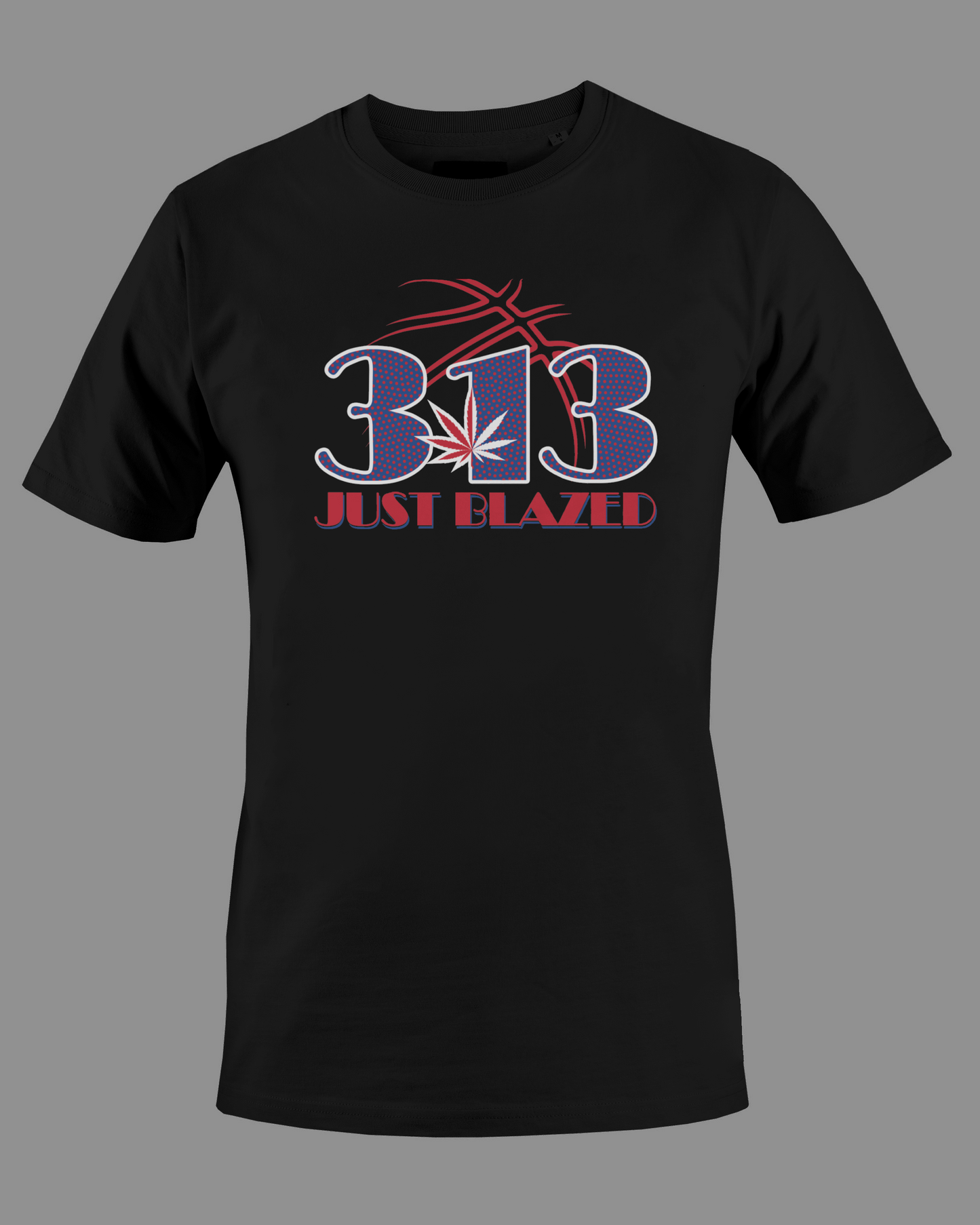 313 Just Blazed Area Code Shirt