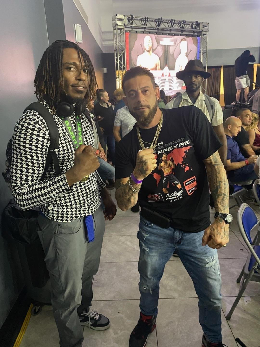 Bryan The Beast Freyre Fight Card Shirt