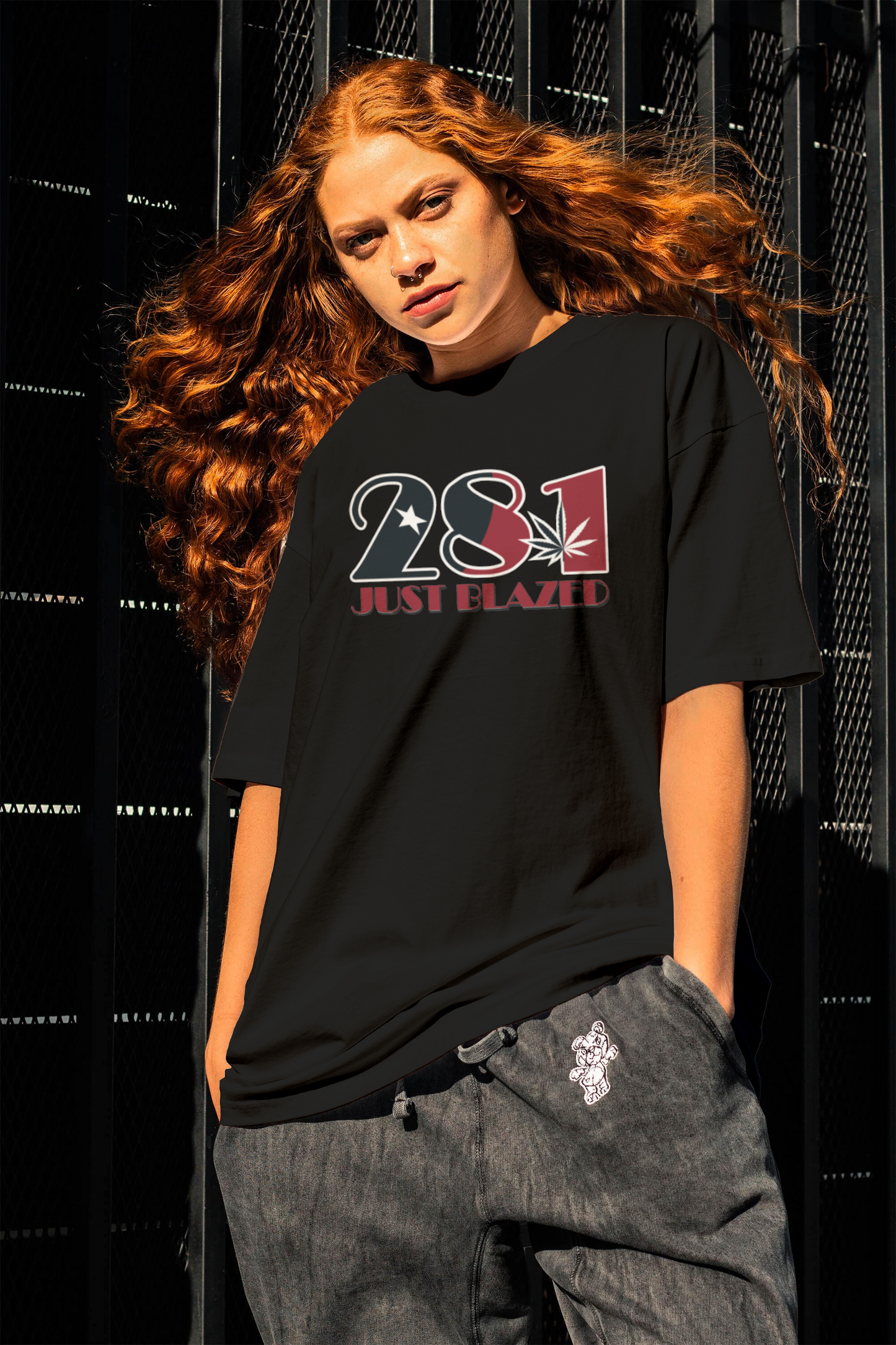 281 Just Blazed Area Code-Featuring the Huston Texans Colors