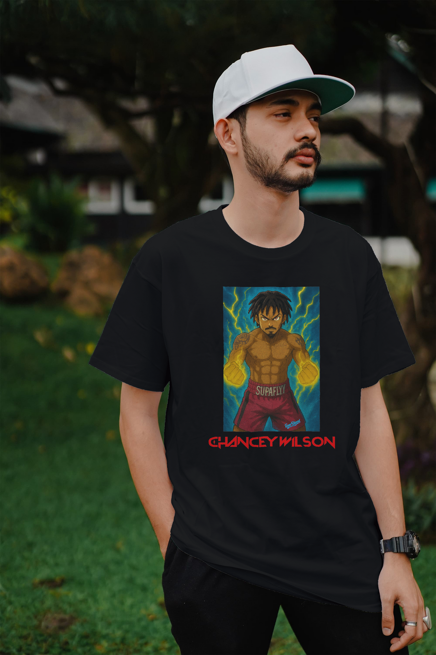 Chancey Wilson Fight Shirt Powered By Just Blazed.