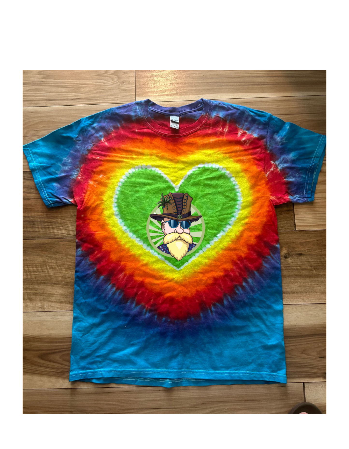 Wavy Gravy/Just Blazed Clothing/Master Roachee’s Garden Limited Edition Tye Dye Collaboration