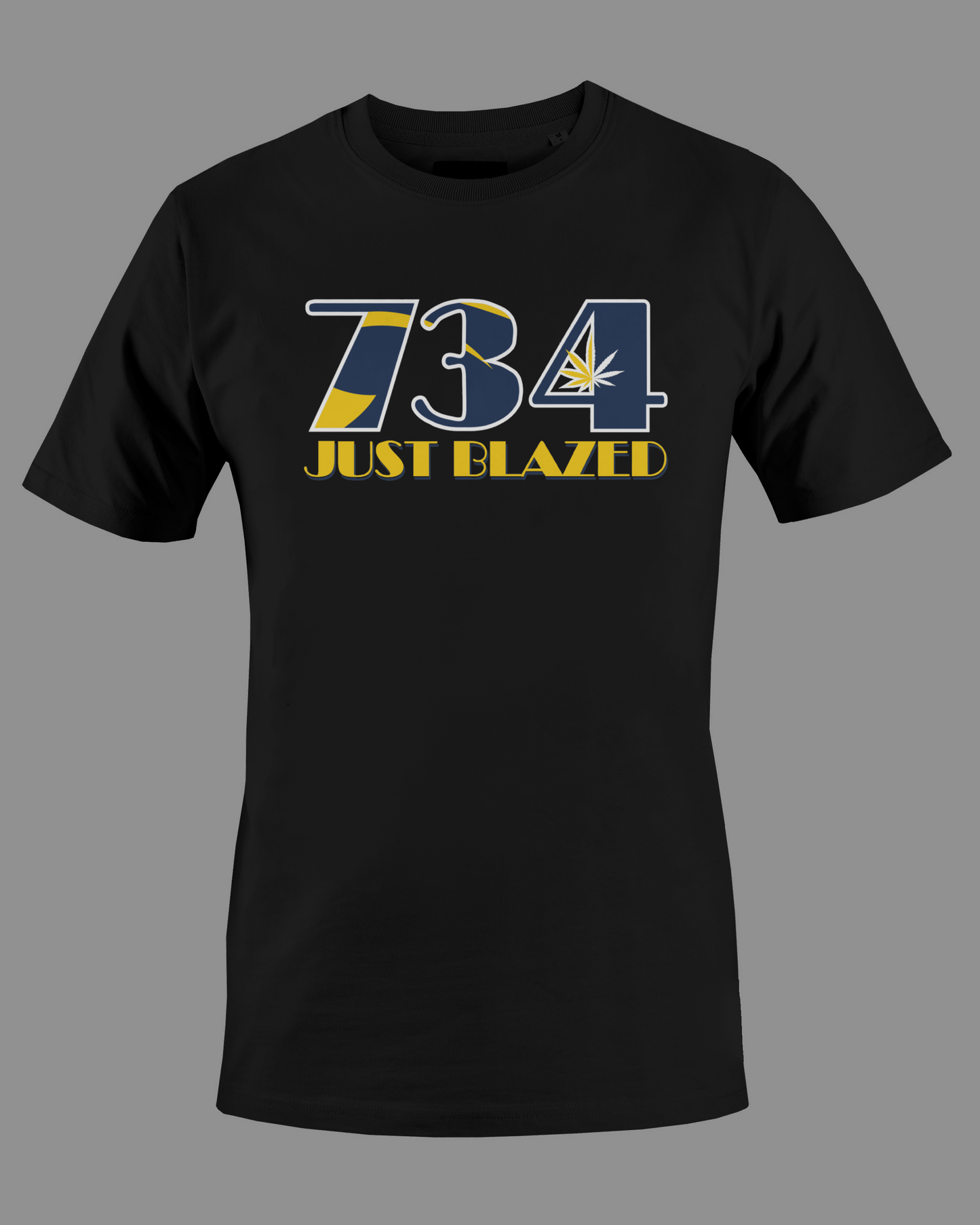 734 Just Blazed Area Code Shirt