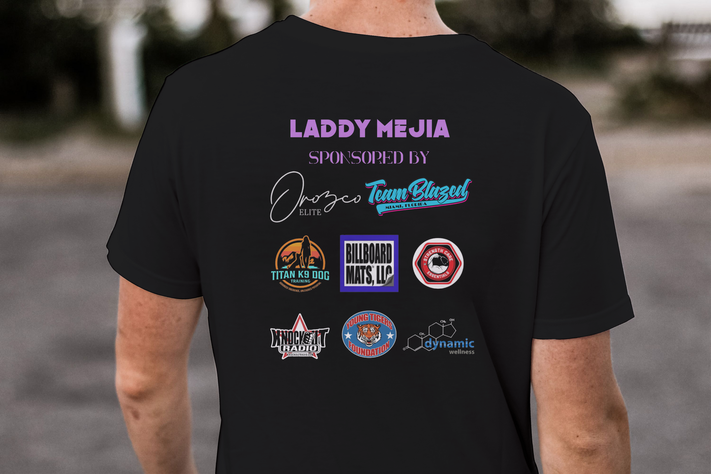 Laddy “Galactika” Mejia Fight Shirt