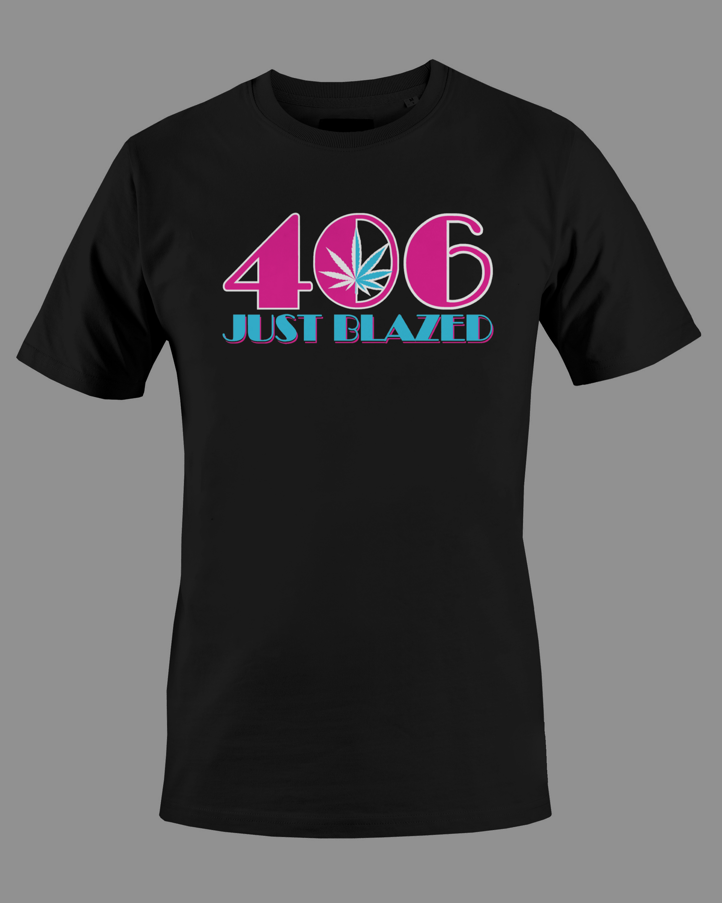 406 Just Blazed Area Code Shirt