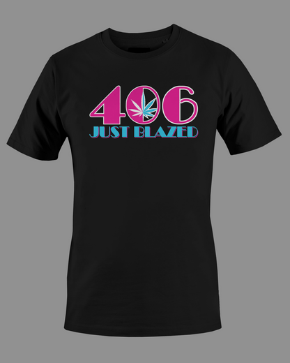 406 Just Blazed Area Code Shirt