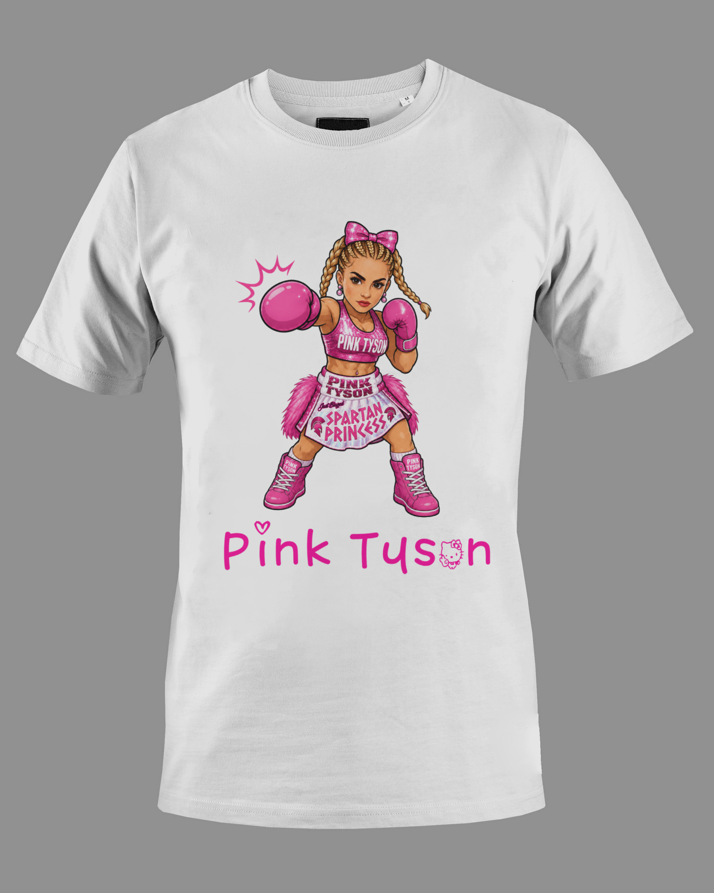 Pink Tyson X Just Blazed Fight Shirt