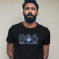 865 Just Blazed Area Code Shirt-Featuring the Tennessee Titans Colors