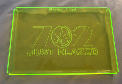 702 Just Blazed Large Rolling Tray