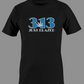 313 Just Blazed Area Code Shirt