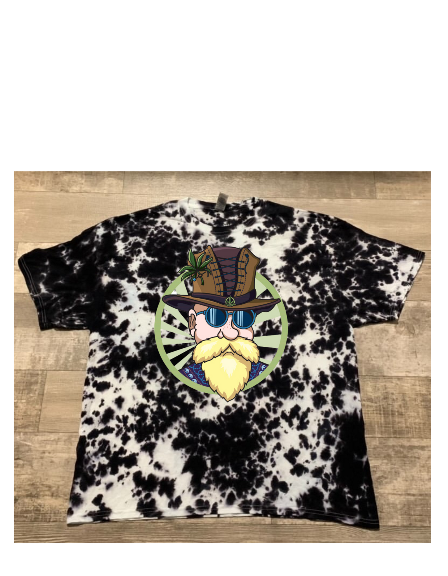 Wavy Gravy/Just Blazed Clothing/Master Roachee’s Garden Limited Edition Tye Dye Collaboration