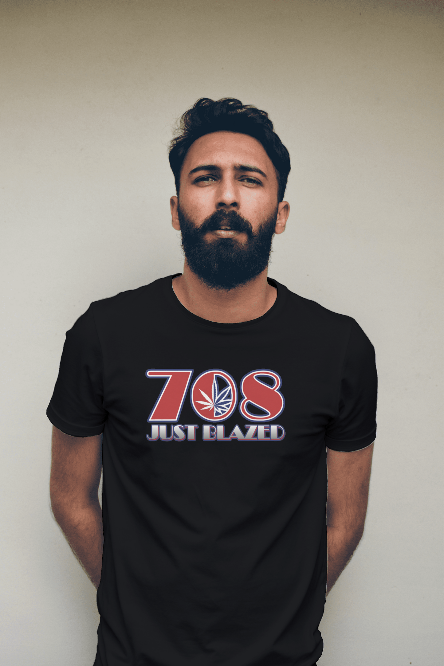 708 Just Blazed Area Code Shirt