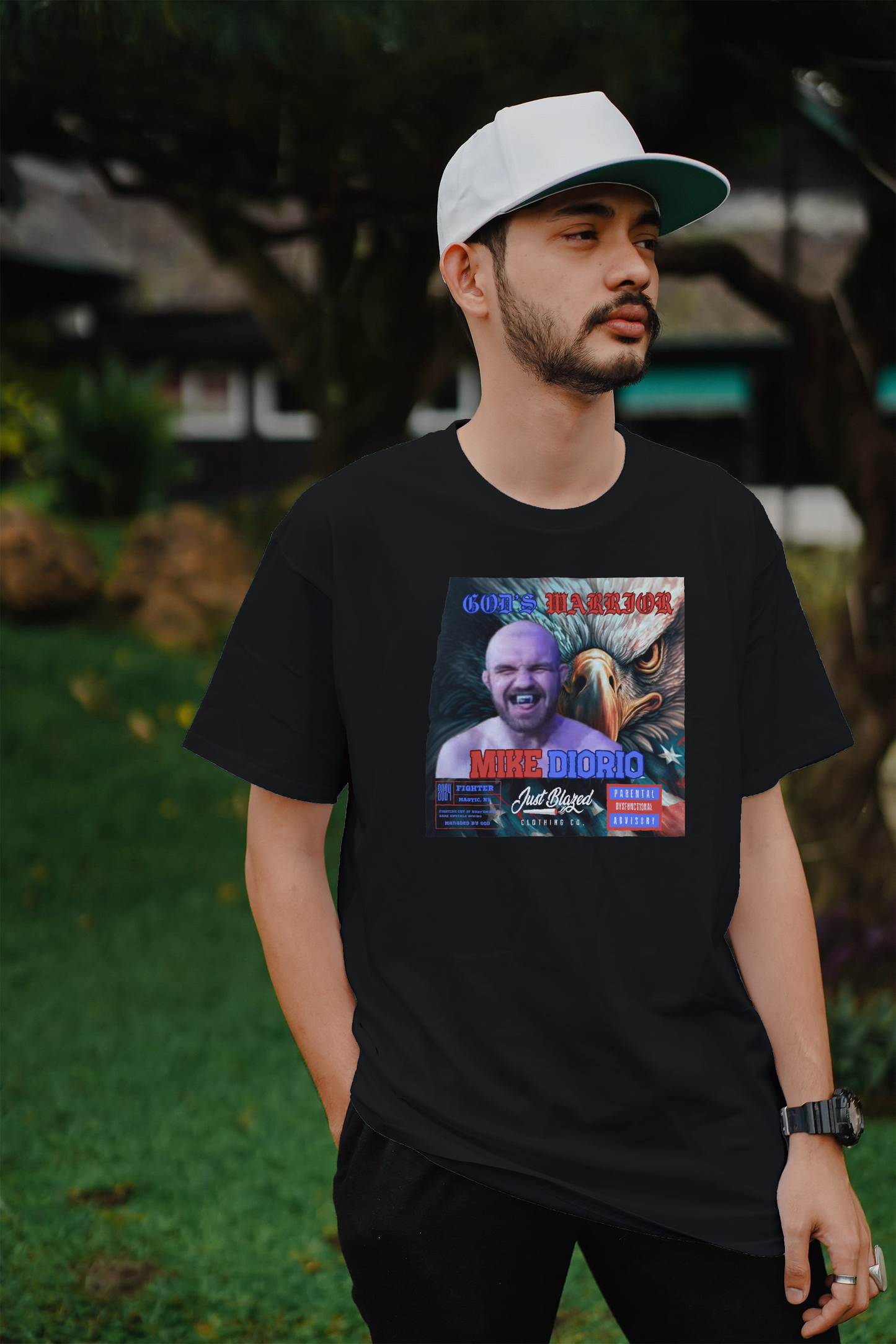 Mike DiOrio “Gods Warrior” Fight Shirt