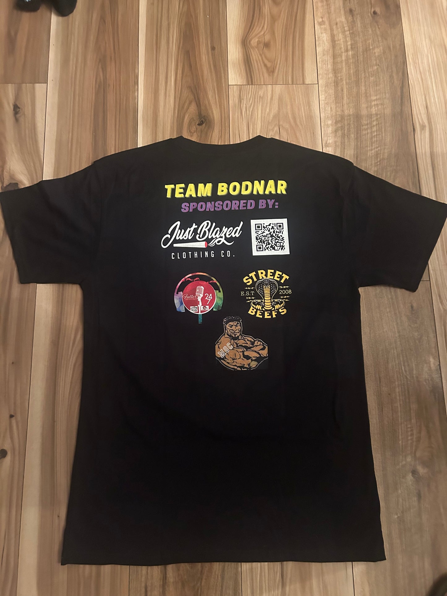 James Bodnar “White Lion” Fight Shirt