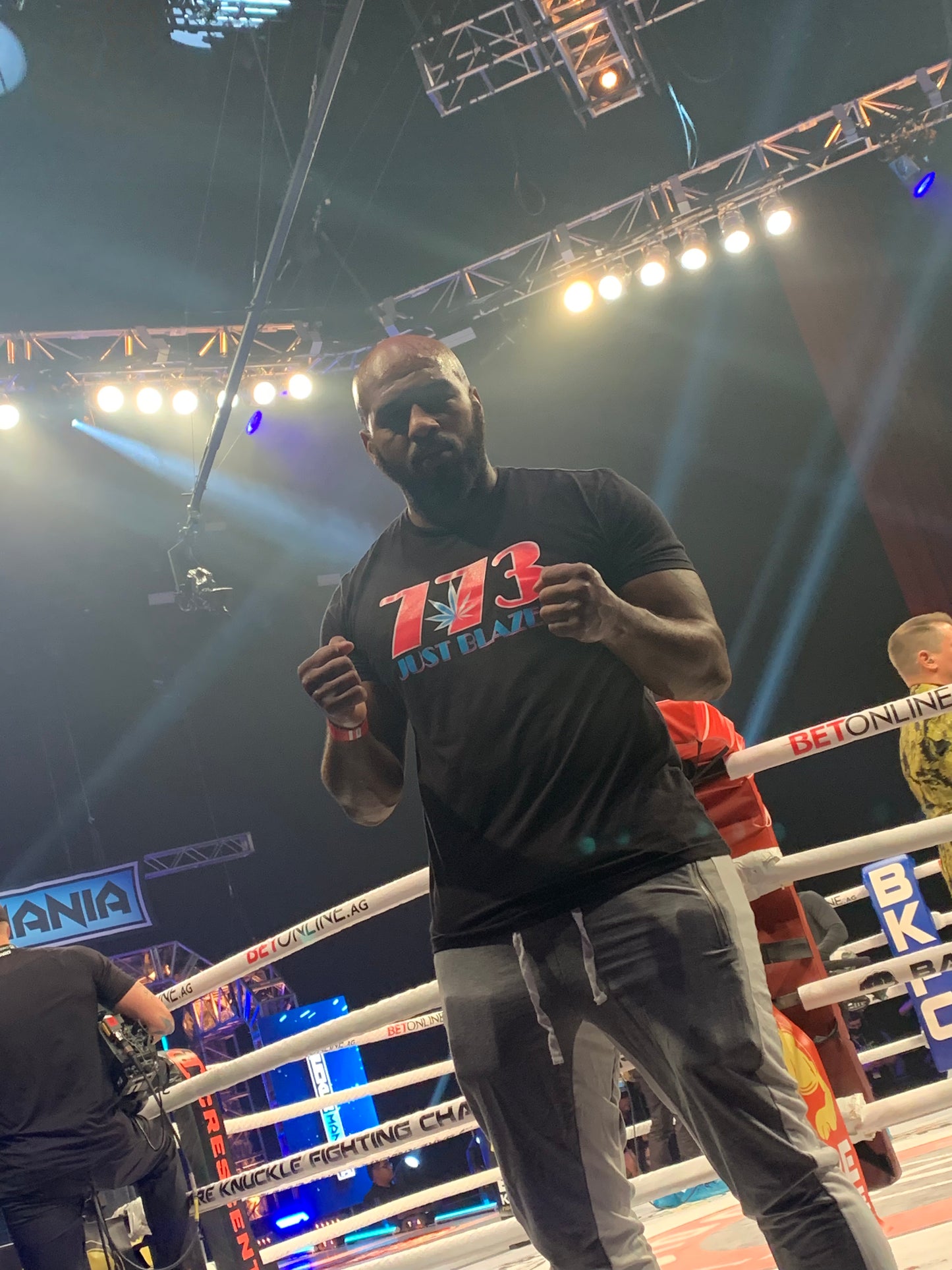 Exclusive Arnold Adams X Just Blazed 773 Collab- Custom Glow Shirt