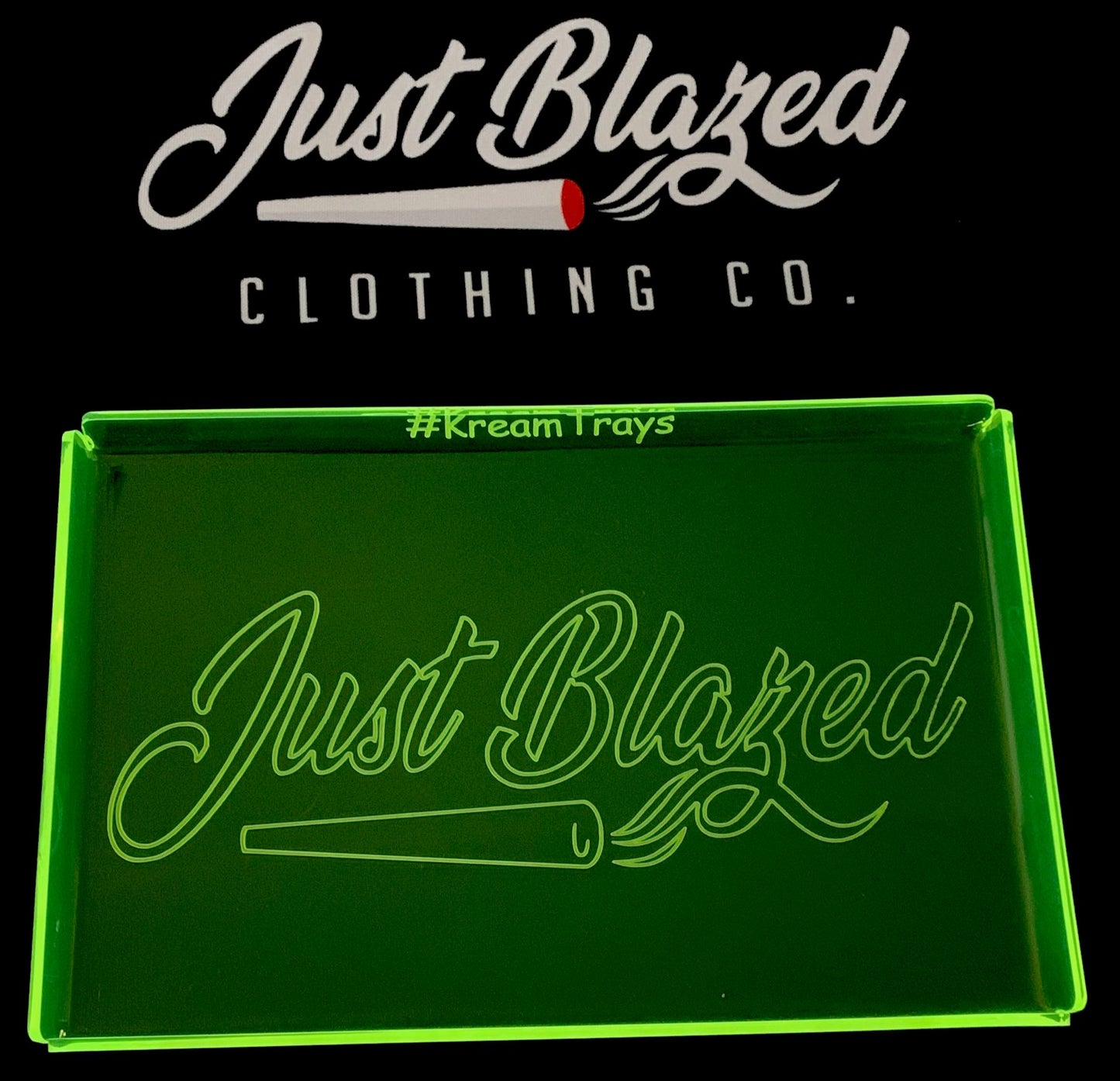 Just Blazed Rolling Tray