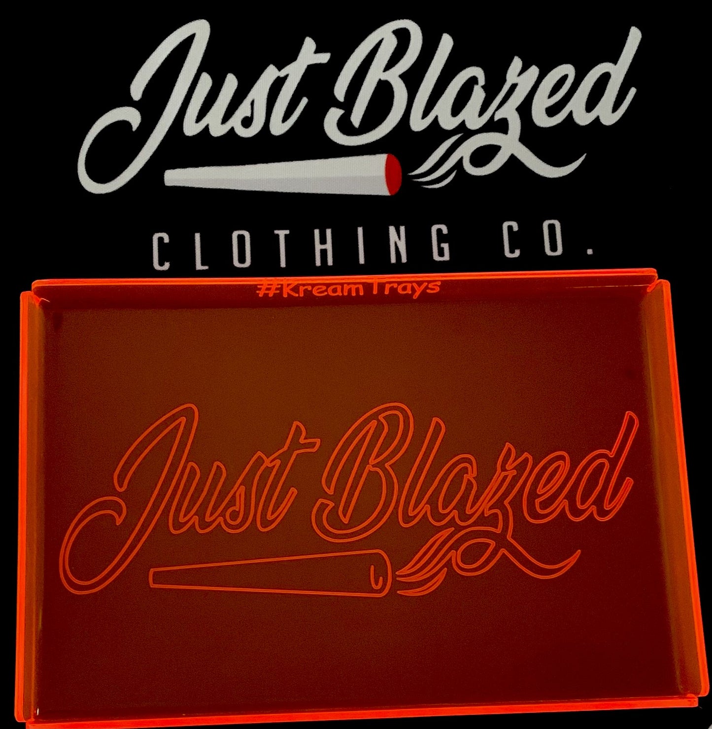 Just Blazed Rolling Tray