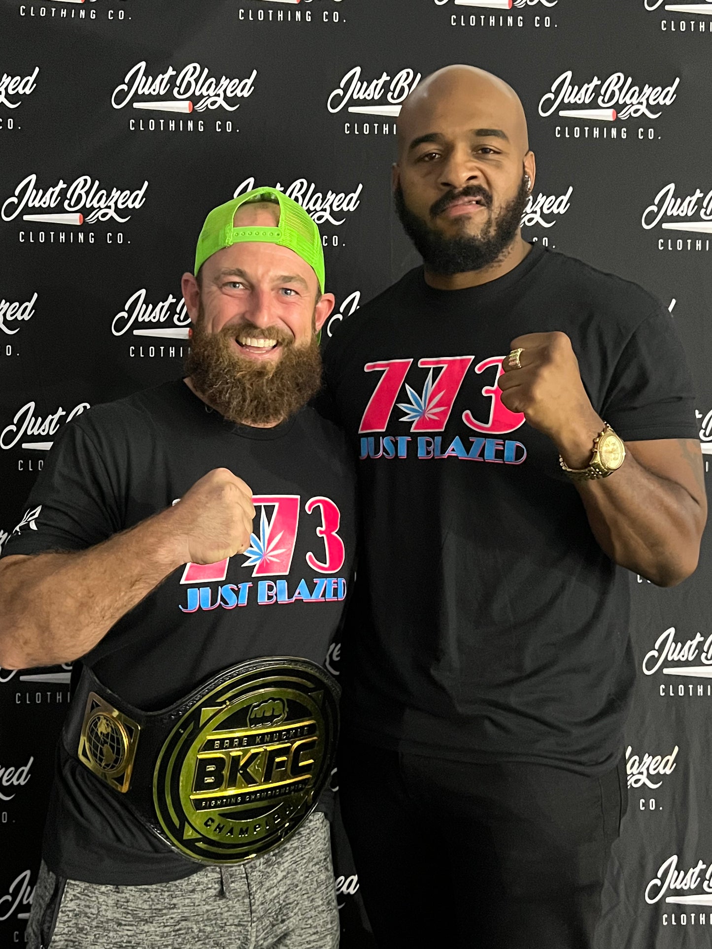 Exclusive Arnold Adams X Just Blazed 773 Collab- Custom Glow Shirt