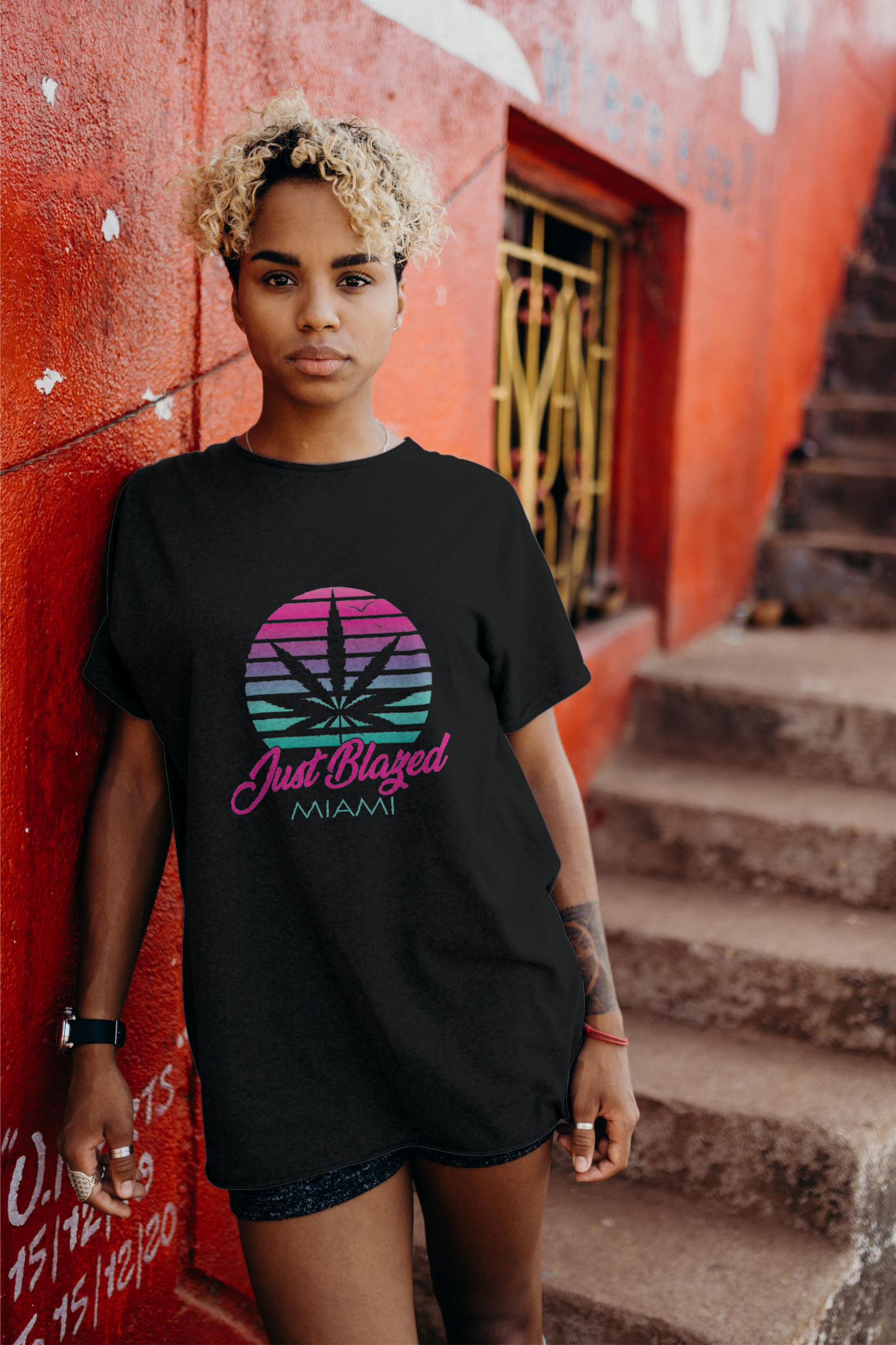 Sunset Just Blazed Miami